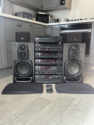 AIWA MX-Z9300M Stereo Stack System HiFi Separates Surround Speakers -VGC- Tested