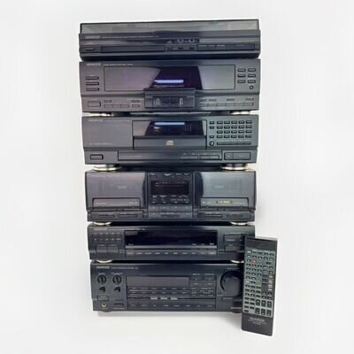 Kenwood HIFI Stack 6 Piece System Separate GE-940 DP-940 A-94 P-94 T-94L X-94