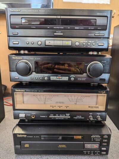 Vintage Technics Hi-Fi System - Cassette / Tuner / Amplifier / Disc -CA10 Series