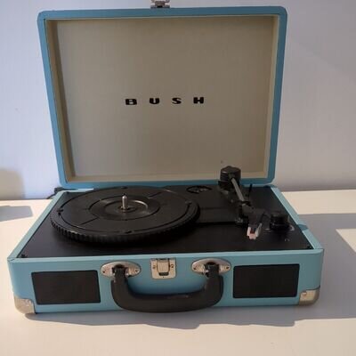 Bush KTS-601 Classic Portable Turntable - Teal