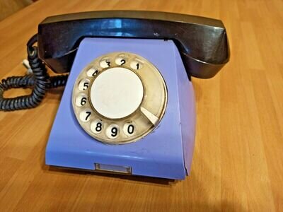 soviet vintage rotary telephone. USSR 12