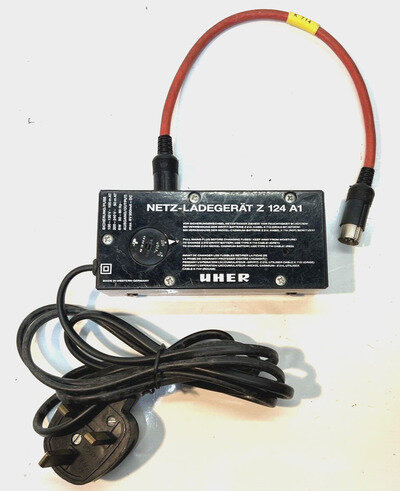 Original UHER Power Supply Charger / Netz-Ladegerat Z124 A1 for Uher Report 4000