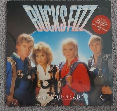 BUCKS FIZZ ARE YOU READY? 12'' VINYL Gatefold 1982