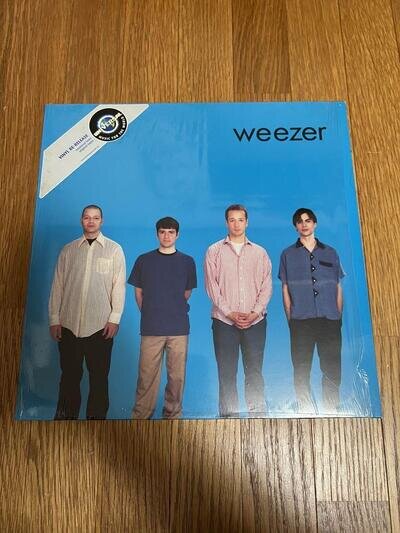 Weezer Blue Album Vinyl LP First Press 1994 Original UK Press Geffen Good Used