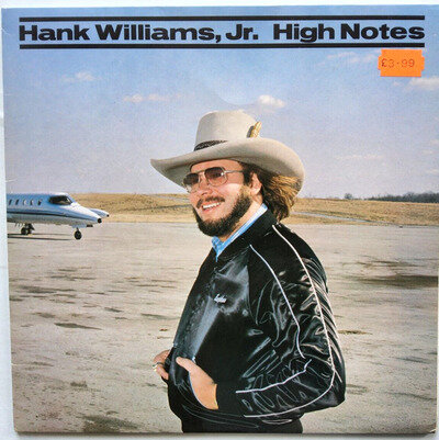 Hank Williams Jr. – High Notes 1982 LP Album vinyl record Near Mint copy