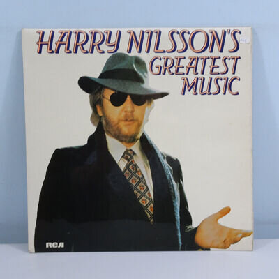 HARRY NILSSON - HARRY NILSSON'S GREATEST HITS - 12" VINYL LP ALBUM RECORD EX/EX