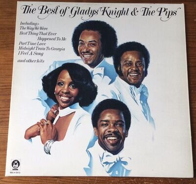 The Best Of Gladys Knight And The Pips. Vinyl LP Buddah 1976. VG/VG