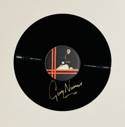 Gary Numan Signed Vinyl Record