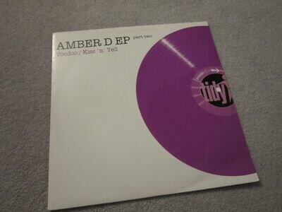 12" record ,Amber D ,Voodoo / Kiss 'n' tell,2006