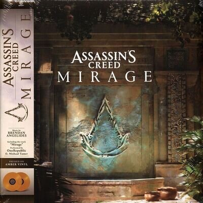 ASSASSIN’S CREED - Mirage (2024) NEW DOUBLE AMBER COLOURED VINYL LP