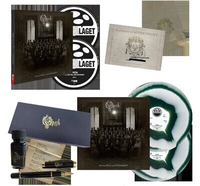 Opeth The Last Will And Testament (White+Dark Green 180 grams, Box Set