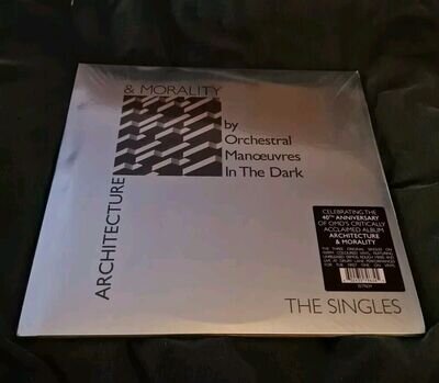 OMD ARCHITECTURE AND MORALITY THE SINGLES TRIPLE COLOUR VINYL UK RELEASE NEW