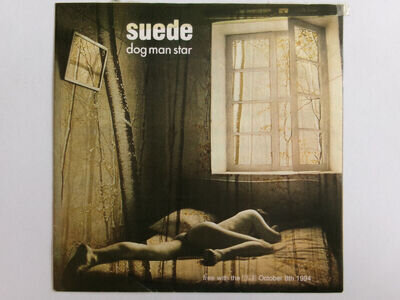 SUEDE DOG MAN STAR NUDE SUEDE 2 BRITPOP SAMPLER 1 SIDED FLEXI DISC 1994