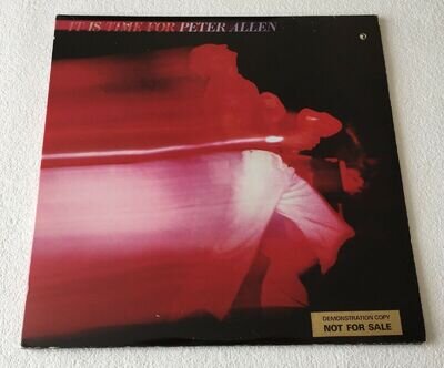 PETER ALLEN ~ IT IS TIME FOR... ~ 1977 UK "DEMO" VINYL 2LP SET ~ A&M AMLM 63706