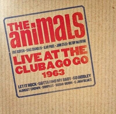 The Animals – Live At The Club A Go Go 1963 - 12" Vinyl