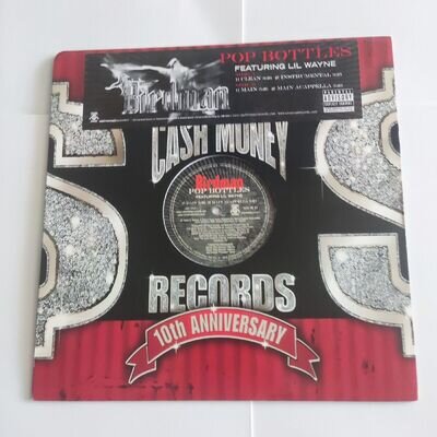 Birdman FT Lil Wayne – Pop Bottles12" Vinyl Hip Hop Rap 2007