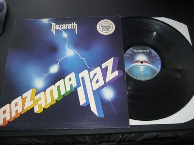 NAZARETH Razamanaz LP 1973 UK 1st Press ~ progressive rock Vinyl Record