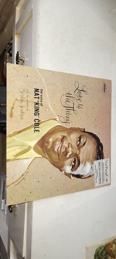 Nat King Cole - Love Is The Thing lp vinyl - Greatest Hits