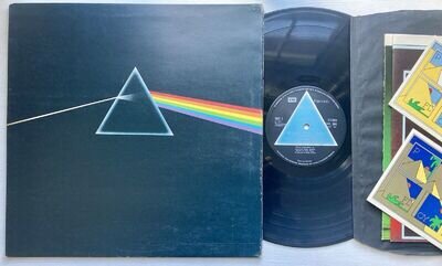 Pink Floyd Dark Side Of The Moon 1st UK Vinyl Solid Triangle A2 B2+ Extras EX