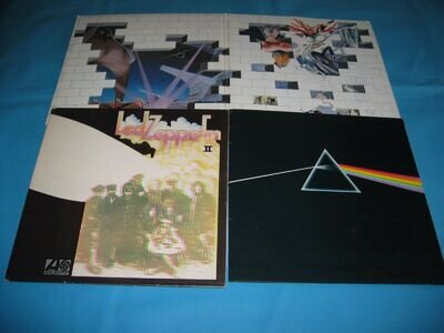 3 ROCK LPS PINK FLOYD (2) VG+ / LED ZEPPELIN EX