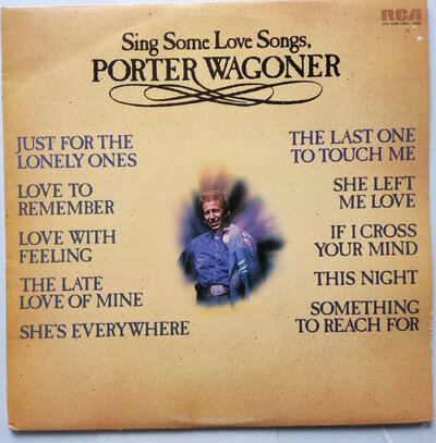 Porter Wagoner – Sing Some Love Songs, Porter Wagoner LP Album vinyl record NM