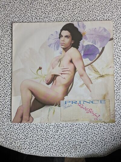 PRINCE LOVESEXY Vinyl LP Record 1988 PAISLEY PARK WX 164 Alphabet Street