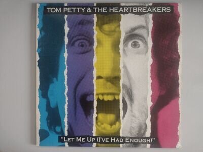 Tom Petty & The Heartbreakers - Let Me Up (I've Had Enough) NM/NM 1987 UK LP