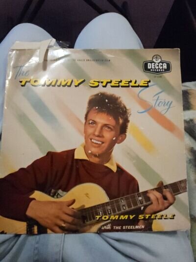 TOMMY STEELE ORIG 1958 U.K. 10" LP THE TOMMY STEELE STORY DECCA LF 1288