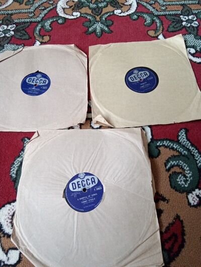 3 Tommy Steele 78rpm vinyls