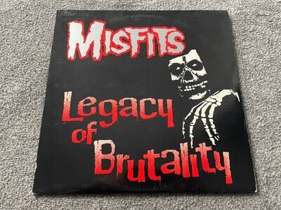 Misfits Legacy Of Brutality Vinyl LP Record 1989 Reissue