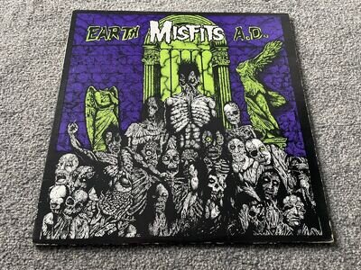 Misfits Earth A.D. Vinyl LP Record 1989 Reissue