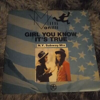 Milli Vanilli - Girl You Know It's True - 12" Vinyl