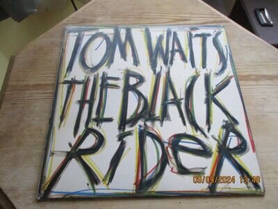 TOM WAITS - THE BLACK RIDER - rare vinyl copy with inner lyrics bag - NM/NM/EX++