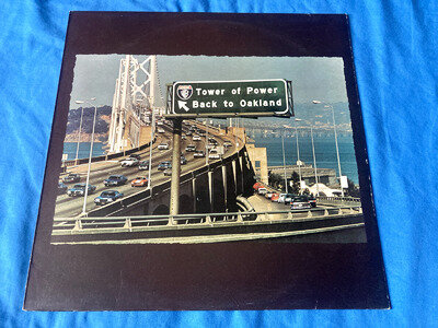 Tower Of Power [NM/VG] ORIGINAL U.K. VINYL LP Back To Oakland