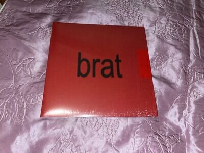 Charli XCX - BRAT Limited Edition Red Picture Disc Vinyl LP (2024) NEW IN HAND