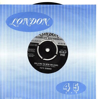 FATS DOMINO WALKING TO NEW ORLEANS / DON'T COME K NOCKIN' UK LONDON 60s R&R