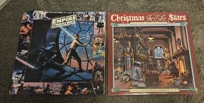 Star Wars Christmas In The Stars & Empire Strikes Back LP 12"