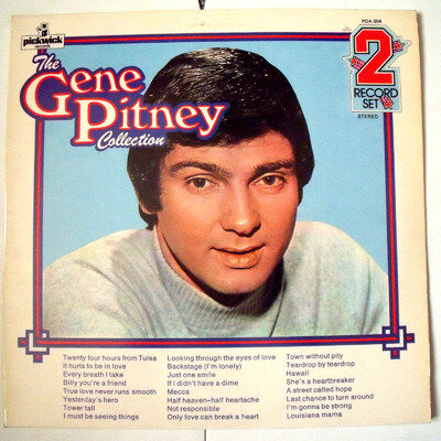 Gene Pitney - The Gene Pitney Collection - Double Vinyl LP Played Once, Exc Plus