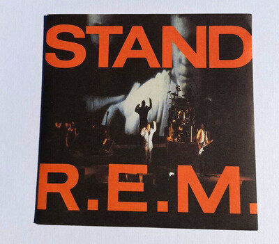 R.E.M. - Stand 7" - W2833 - 1989 EX/EX UK First Press