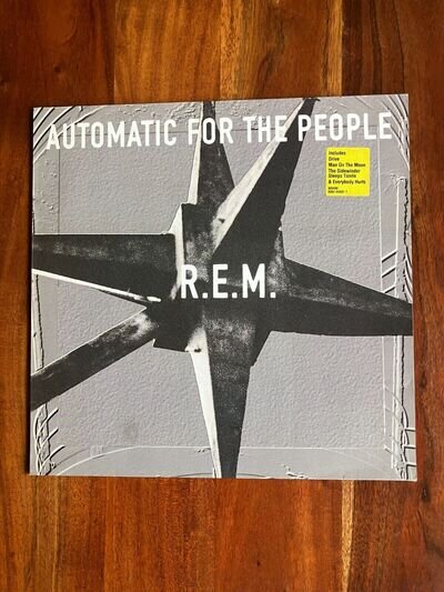 REM-AUTOMATIC FOR THE PEOPLE. 1992 EUROPE 1st (WARNER BROS. A1/B1) PRESS. SUPERB