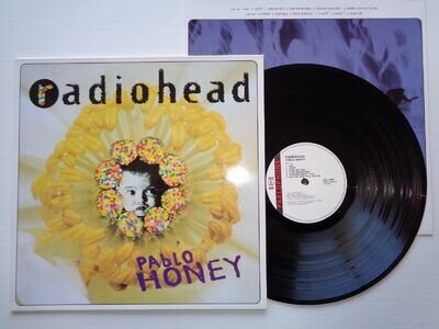 RADIOHEAD-PABLO HONEY....RARE! SUPERB! GENUINE 1ST UK PRESS N/MINT VINYL LP 1993