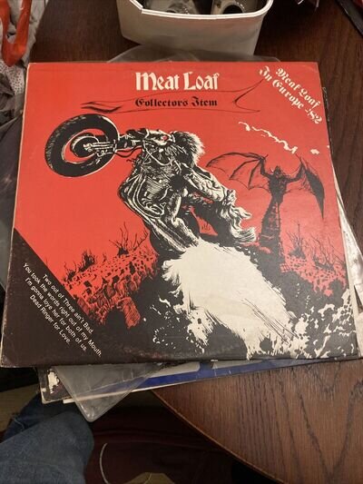 Rare: Meat Loaf - Meat Loaf In Europe 82 (12", EP). Rock legend Bat out of Hell 