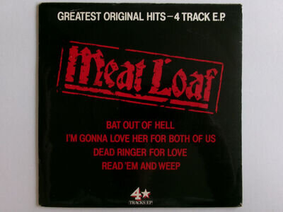 MEAT LOAF GREATEST ORIGINAL HITS BAT OOUT OF HELL EPIC EPC A2621 POWER POP ROCK