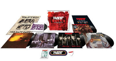 RATT | Black 5xVinyl LP | The Atlantic Years 1984-1991 | BMG