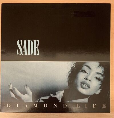 Sade. Diamond Life. Original 1984 Vinyl. VG+. First Pressing