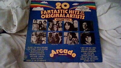 20 Fantastic Hits by Original Artists - Vol. 2 - 12" vinyl LP - 2891002 1972 VG+