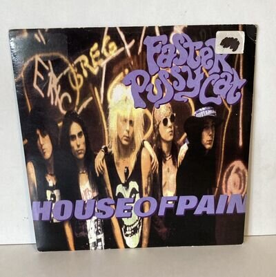 Faster Pussycat House Of Pain Hair Metal 7” Play Tested A1/B1