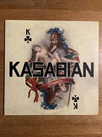 KASABIAN - EMPIRE - DOUBLE BLACK VINYL 10" - 2006 FIRST PRESS RELEASE