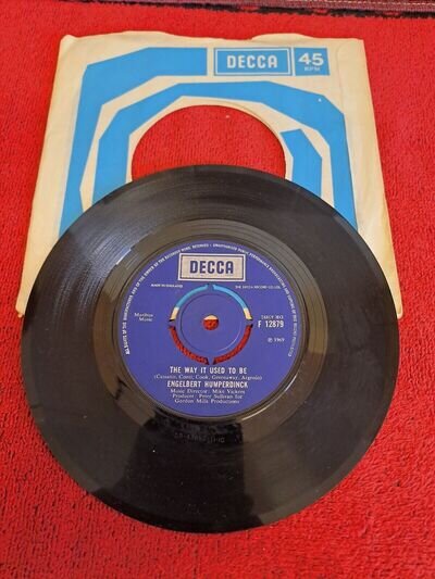 Engelbert Humperdinck - The Way It Used To Be - 7" Vinyl (B30)