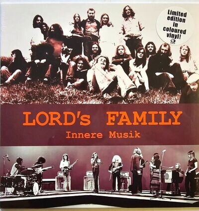 Lord's Family – Innere Musik limited red LP 10" compilation Vinyl record NEW